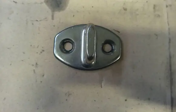 Volkswagen PASSAT B6 Rear door lock loop/hook striker 3c0837033c