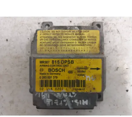 Mitsubishi Space Star Airbag control unit/module MR587815 0285001379 02178020