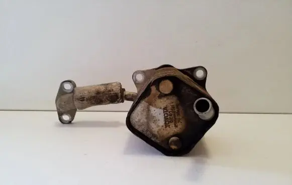Oil filter mounting bracket