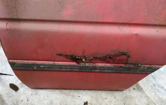 Ford Escort Rear door trim (molding)