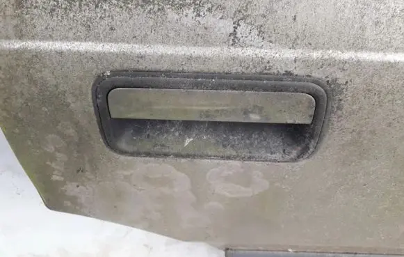 Mazda 626 Front door exterior handle