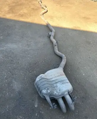 Mercedes-Benz E W213 Muffler/silencer A2134918500