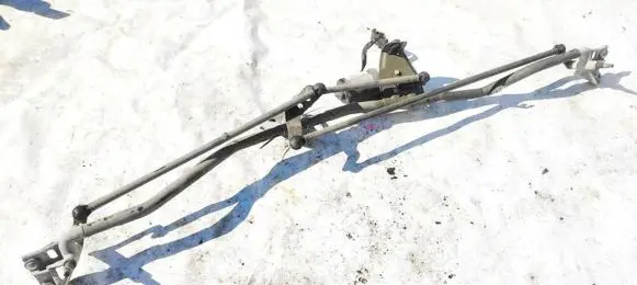 Opel Meriva A Front wiper linkage and motor