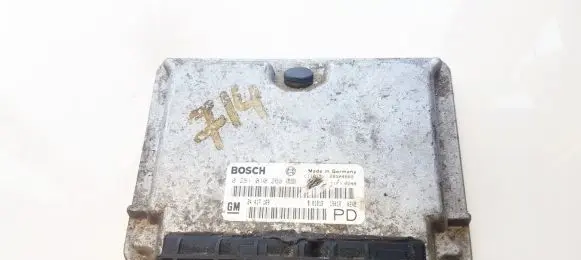 Opel Zafira A Engine control unit/module 0281010268 24417169