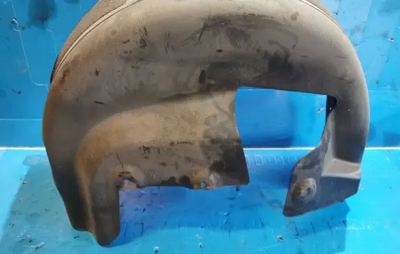 Volvo S80 Rear arch fender liner splash guards 30661129