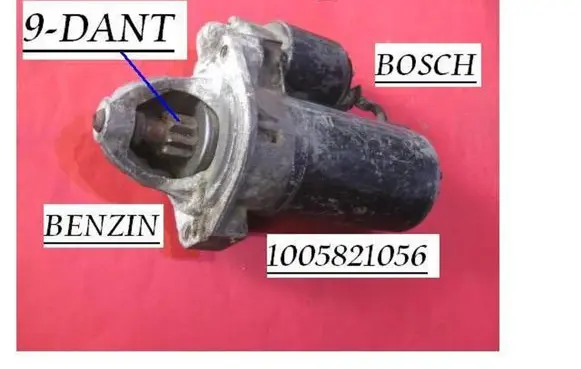 Mercedes-Benz E W124 Starter motor 1005821056