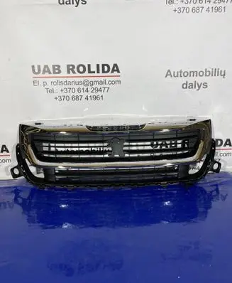 Peugeot Partner Front bumper upper radiator grill