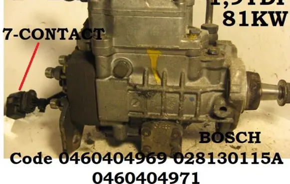 Seat Ibiza II (6k) Fuel injection high pressure pump 0460404969 028130115A