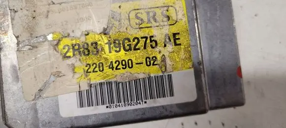Jaguar S-Type Airbag control unit/module 2E8319G275 220429002