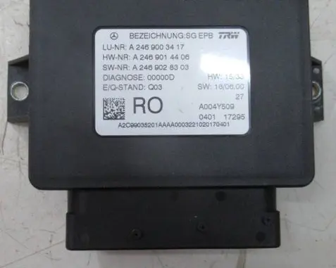 Mercedes-Benz CLA C117 X117 W117 Brake system control unit/module A2469003417 A2469028303 A2469014406
