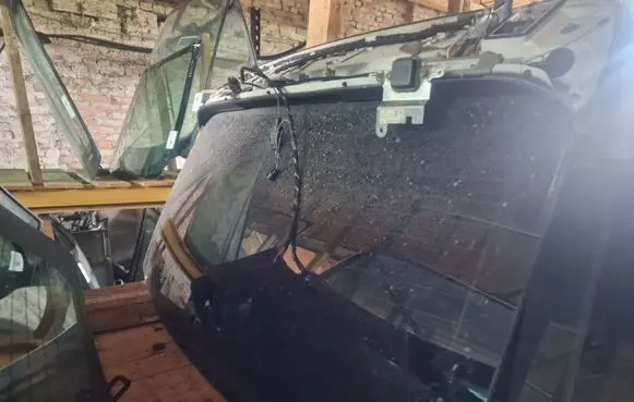 Porsche Cayenne (9PA) Rear windscreen/windshield window 