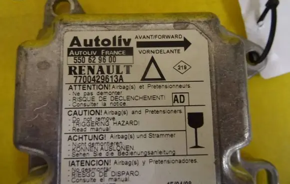 Renault Laguna I Airbag control unit/module 7700429613A 550629600