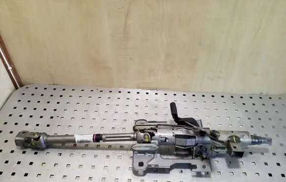 Steering wheel axle