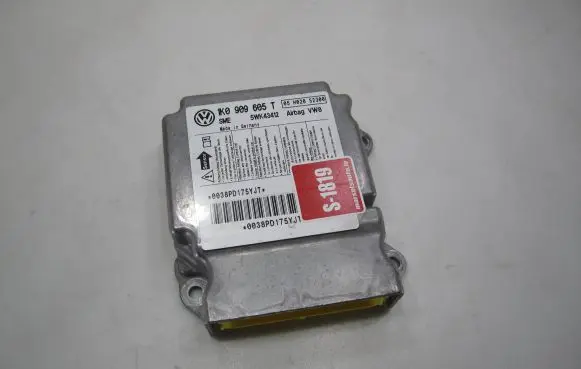Volkswagen Golf V Airbag control unit/module 1K0909605T 5WK43412 05H020S230