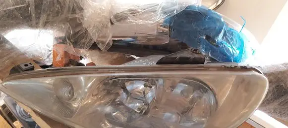 Peugeot 206 Headlight/headlamp 9658566880 1230