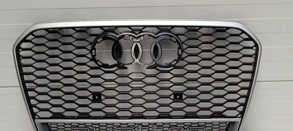 Audi RS6 C7 Front bumper upper radiator grill 4G0853653H.
