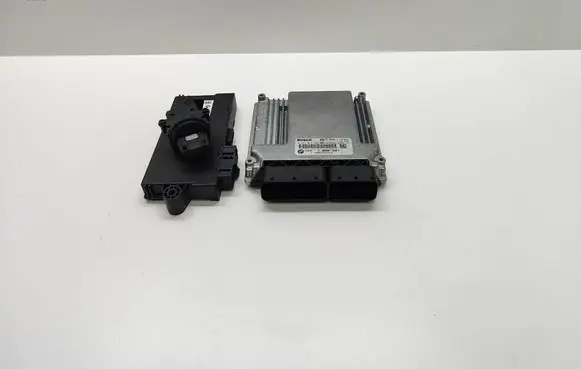 BMW 5 E60 E61 Engine ECU kit and lock set 0281014436 7806987 14090085