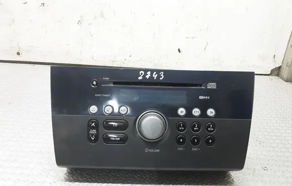 Suzuki Swift I Radio/CD/DVD/GPS head unit 3910162J0