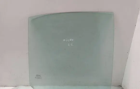 Nissan Micra Rear door window glass 43R001583