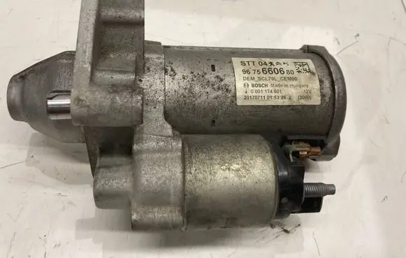 Peugeot 3008 II Starter motor 9675660680 1627650980 0001174601