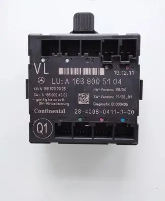 Mercedes-Benz ML W166 Door control unit/module A1669005104