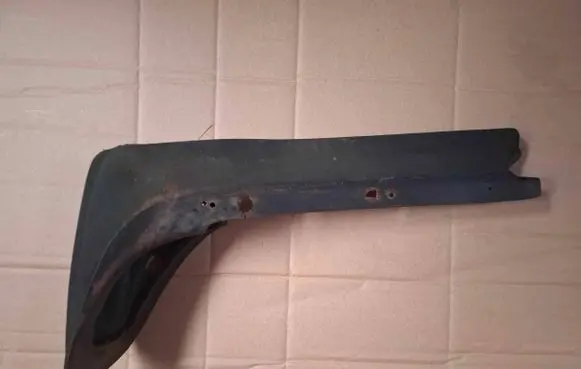 Mercedes-Benz W123 Front bumper corner part panel trim 1238850723