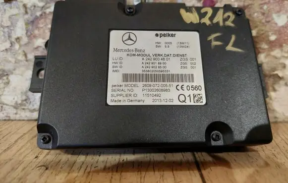 Mercedes-Benz E W212 Other devices