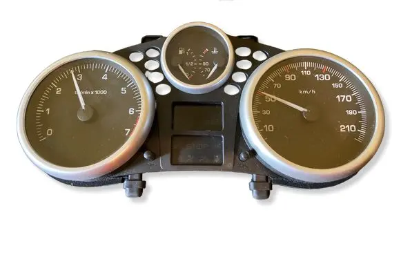 Peugeot 206 Speedometer (instrument cluster) 9666636780 AZS37977J 503001911602