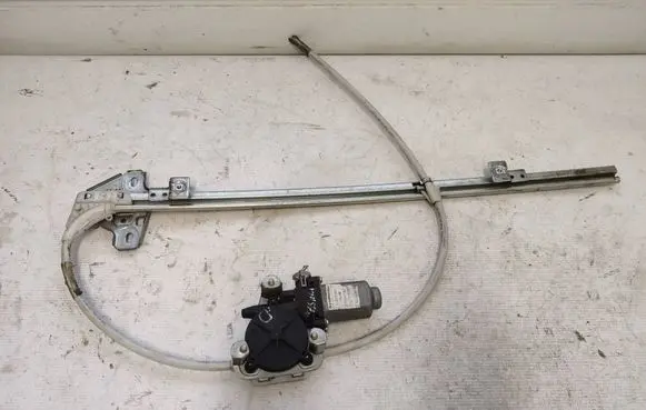 Front door window regulator with motor