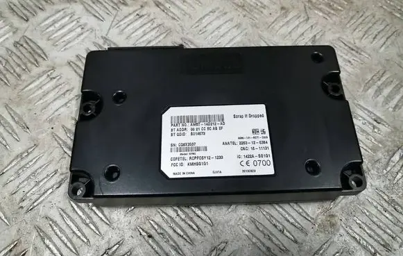 Ford Focus Bluetooth control unit module AM5T14D212AD B014673 1422ASG1G1