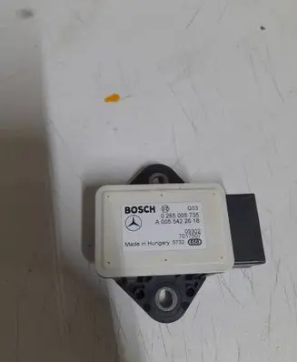 Mercedes-Benz E C207 W207 ESP acceleration yaw rate sensor A0055422618 0265005735 7017507