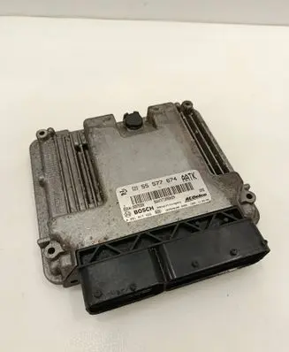 Opel Astra J Engine control unit/module 55577674 55575350 0281017452