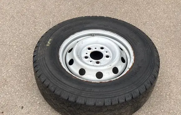 Fiat Ducato R16 spare wheel