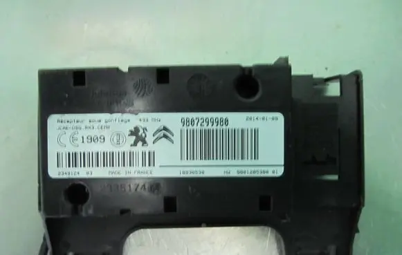 Peugeot 3008 I Tire pressure control unit 9807299980 23351740