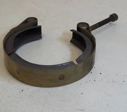 Volkswagen PASSAT B7 Muffler pipe connector clamp 1K0253725