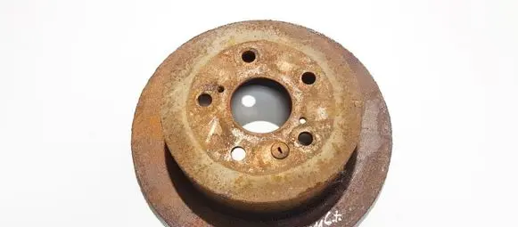 Toyota Avensis Verso Rear brake disc neventiliuojamas