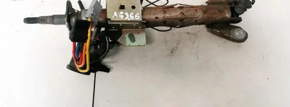 Steering wheel axle