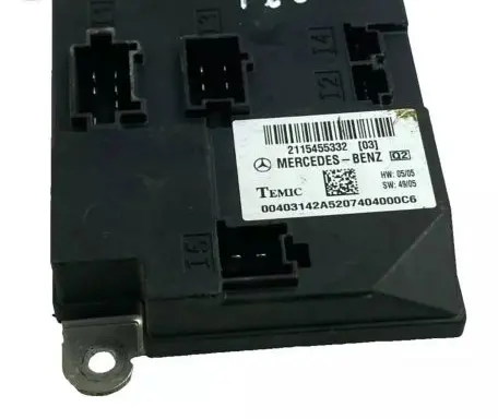 Mercedes-Benz CLS C219 Comfort/convenience module 2115455332