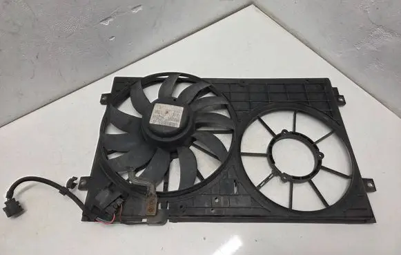 Volkswagen Caddy Electric radiator cooling fan 1K0121207T PA6GF30 1355D300190