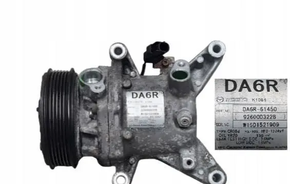 Mazda CX-3 Air conditioning (A/C) compressor (pump) DA6R61450