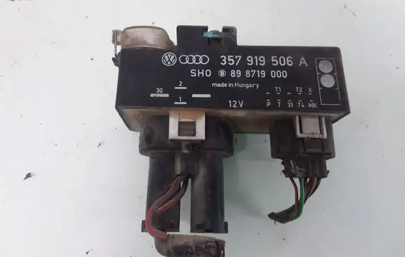 Coolant fan relay