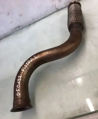 Opel Astra L Muffler pipe connector clamp 