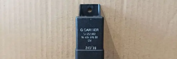 Citroen C5 Glow plug pre-heat relay 9640469680 51252002 CARTIER