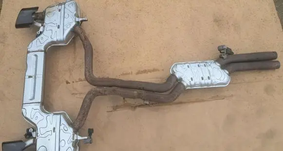 Audi A7 S7 4K8 Exhaust gas pipe 4K0253911M 4K0119F