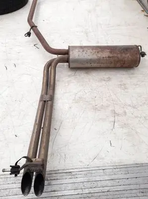 Renault Trafic II (X83) Rear muffler/silencer tail pipe 8200311517