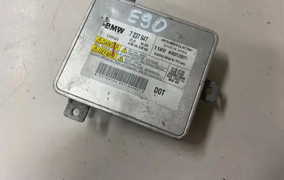 BMW 3 E90 E91 Headlight ballast module Xenon 7237647