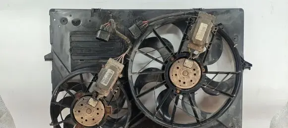 Volkswagen Touareg I Electric radiator cooling fan 7L0959455C 7L0959455D 0130303293