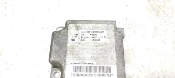 Citroen Jumper Airbag control unit/module 01390298080 00940 93977D219