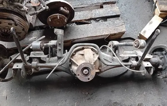 Mitsubishi Pajero Pinin Rear axle beam with reductor 3831109840