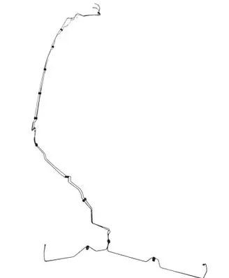 Mercedes-Benz E W213 Brake line pipe/hose 